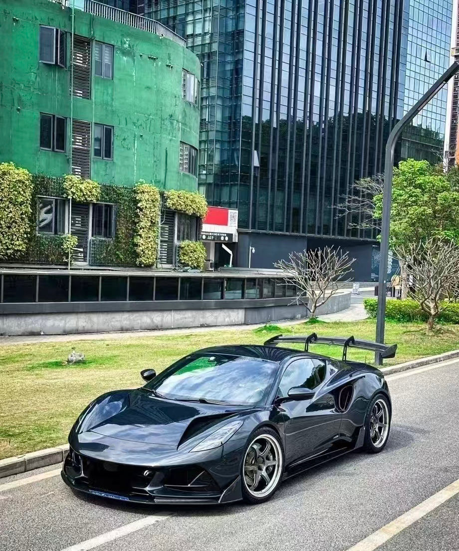 Carbon Fiber OC Design Trunk Wing - Lotus Emira