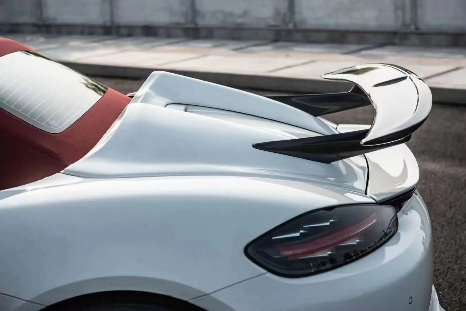 Carbon Fiber Rear Spider Wing - Porsche 718 981