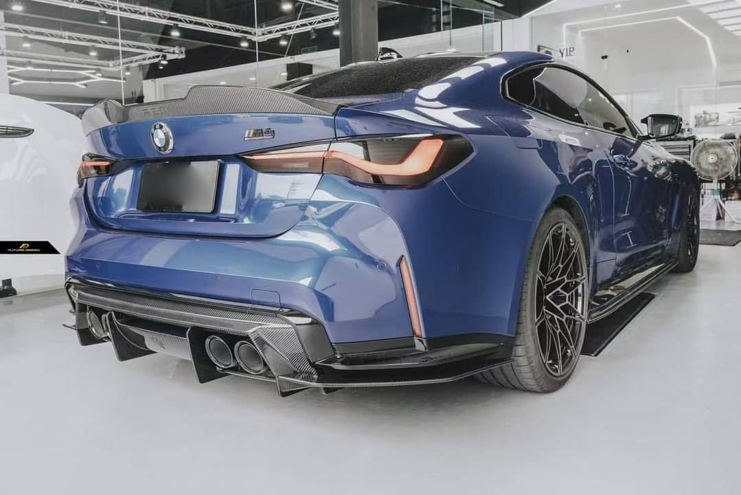 Prepreg Carbon Fiber FD Style Rear Diffuser - BMW  G80 M3 G82 M4