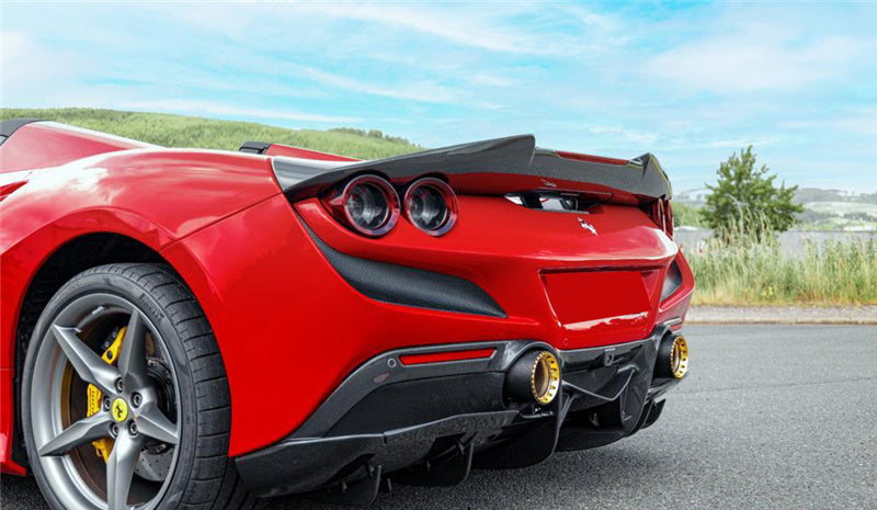 Carbon Fiber C Style Rear Spoiler Wing - Ferrari F8
