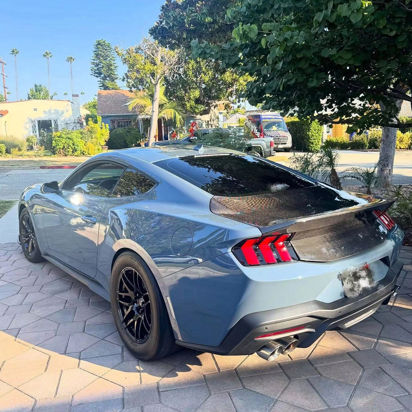 Carbon Fiber Duckbill Rear Trunk Replacement -  Ford Mustang 2024+