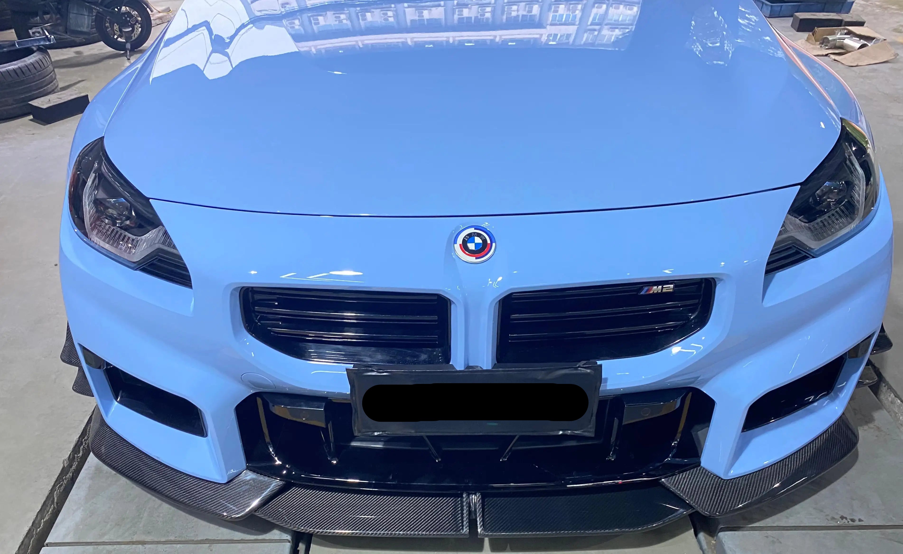 Prepreg Carbon Fiber TK Front Splitter Lip - BMW M2 G87