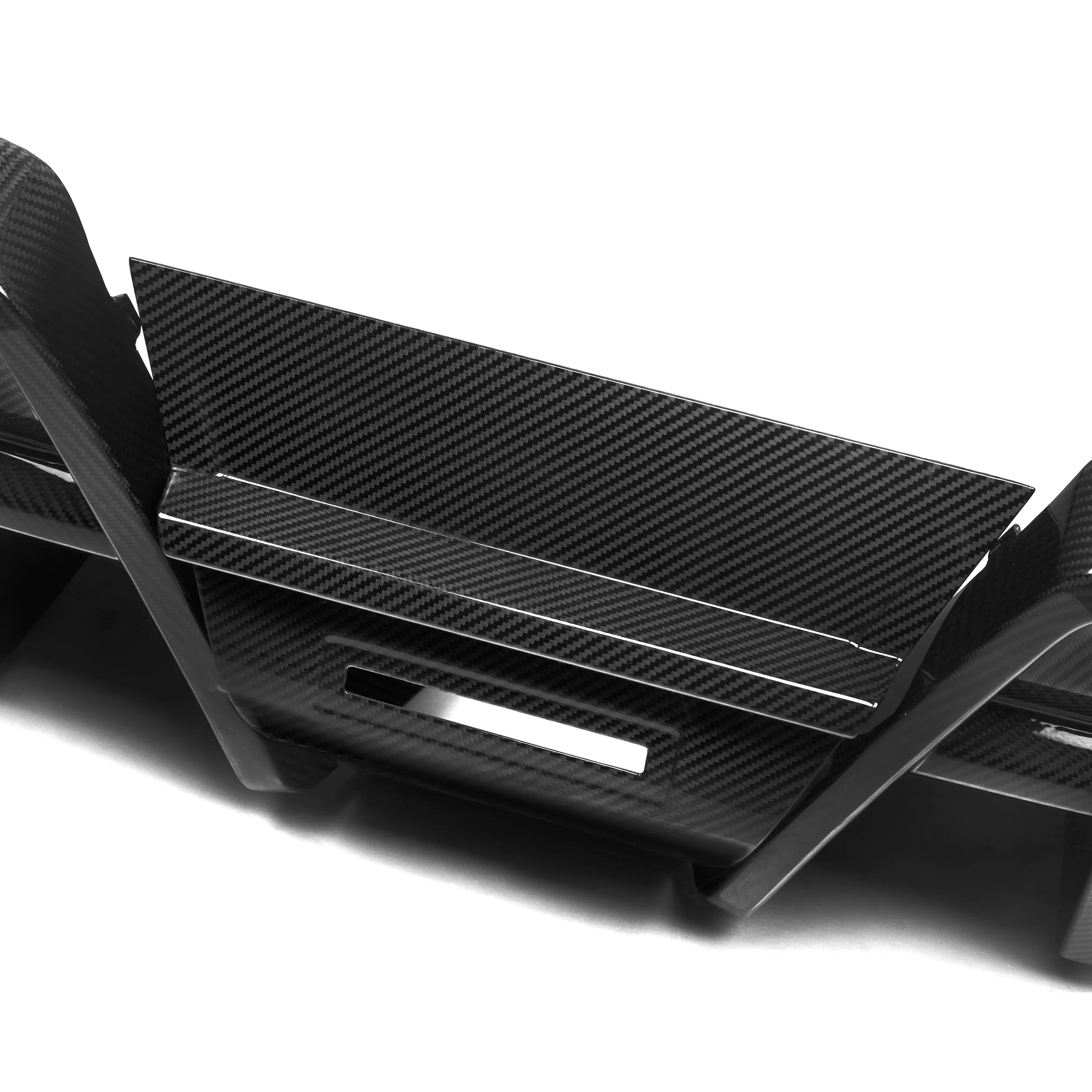 Prepreg Carbon Fiber SQ V2 Rear Diffuser - BMW M5 G90 G99 4-Door 2025+