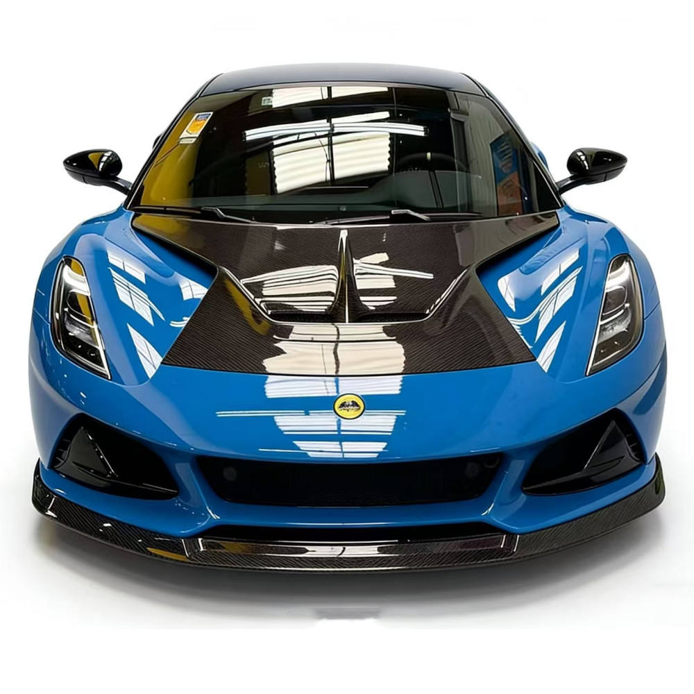 Carbon Fiber V Style Front Lip - Lotus Emira