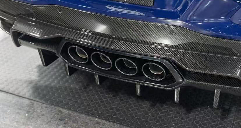 Carbon Fiber Rear Diffuser - Chevrolet Corvette C8 Z06 ZR1