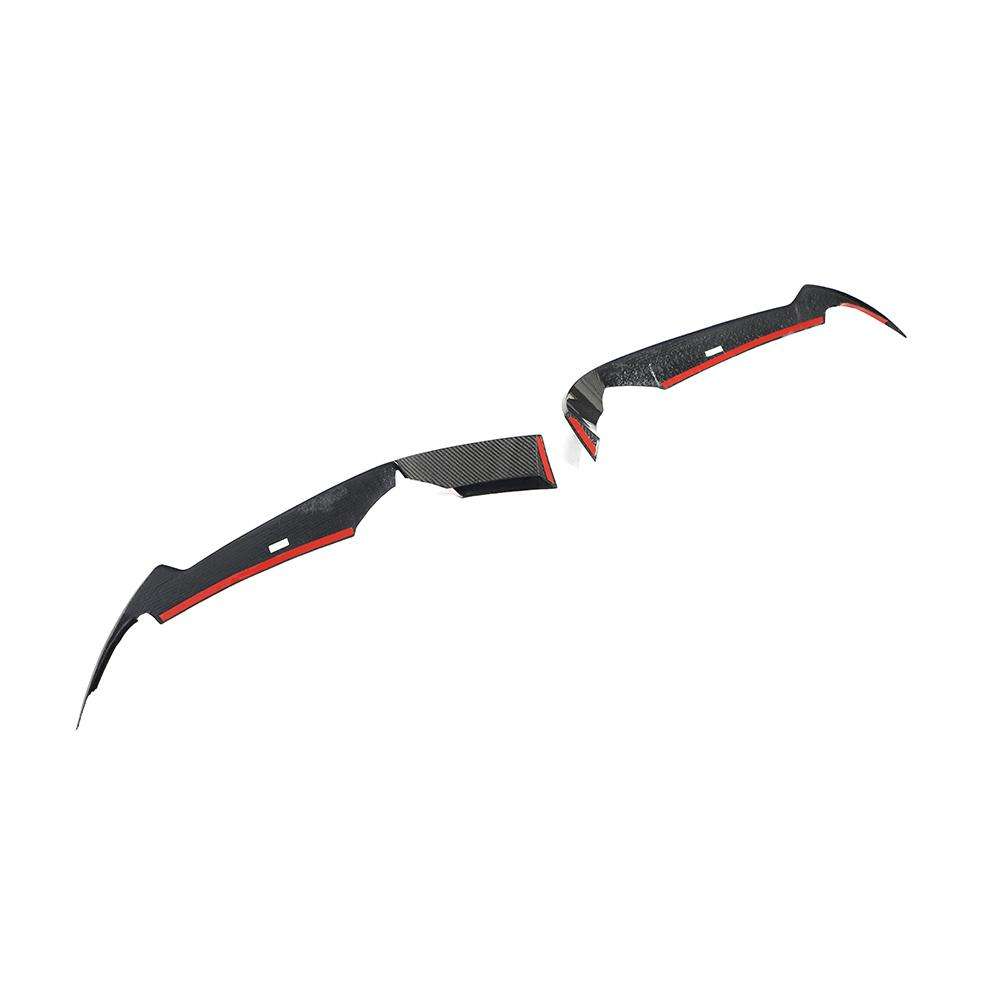 Carbon Fiber Bumper Front Canard -Corvette Stingray Convertible Coupe 2020-2021