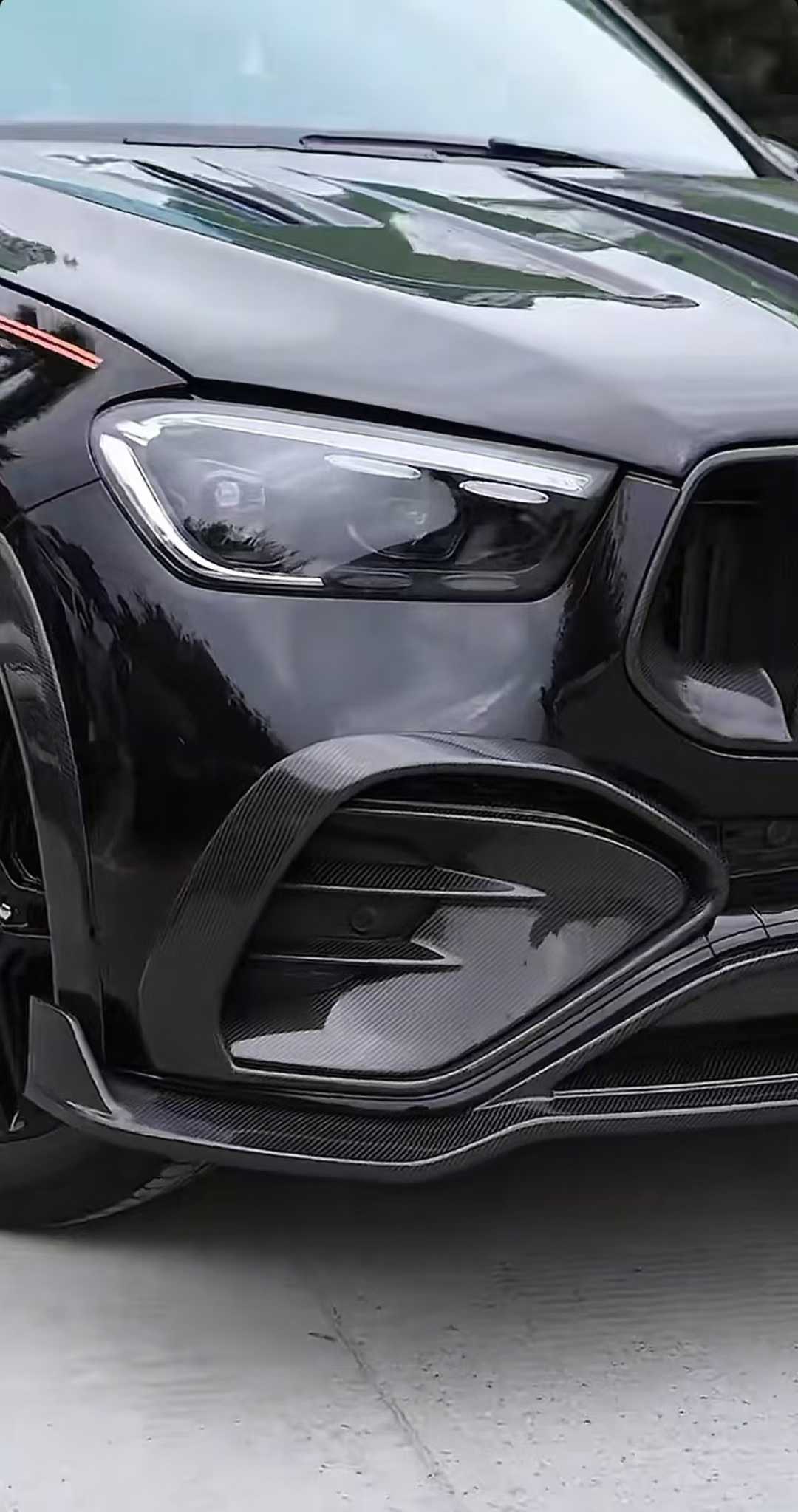 Carbon Fiber BRB Style Aero Body Kit - Mercedes-Benz GLE53 GLE63 GLE450 SUV Coupe 2024-2025 Facelift