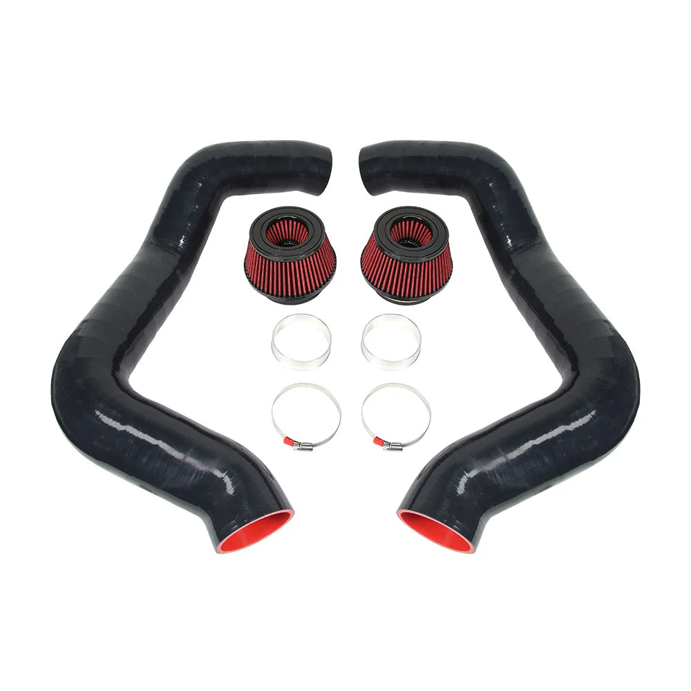 Race Exhaust Downpipes & Front Mount Intake Cold air Intake System - BMW F90 G90 M5 F92 M8 S63 4.4.L V8