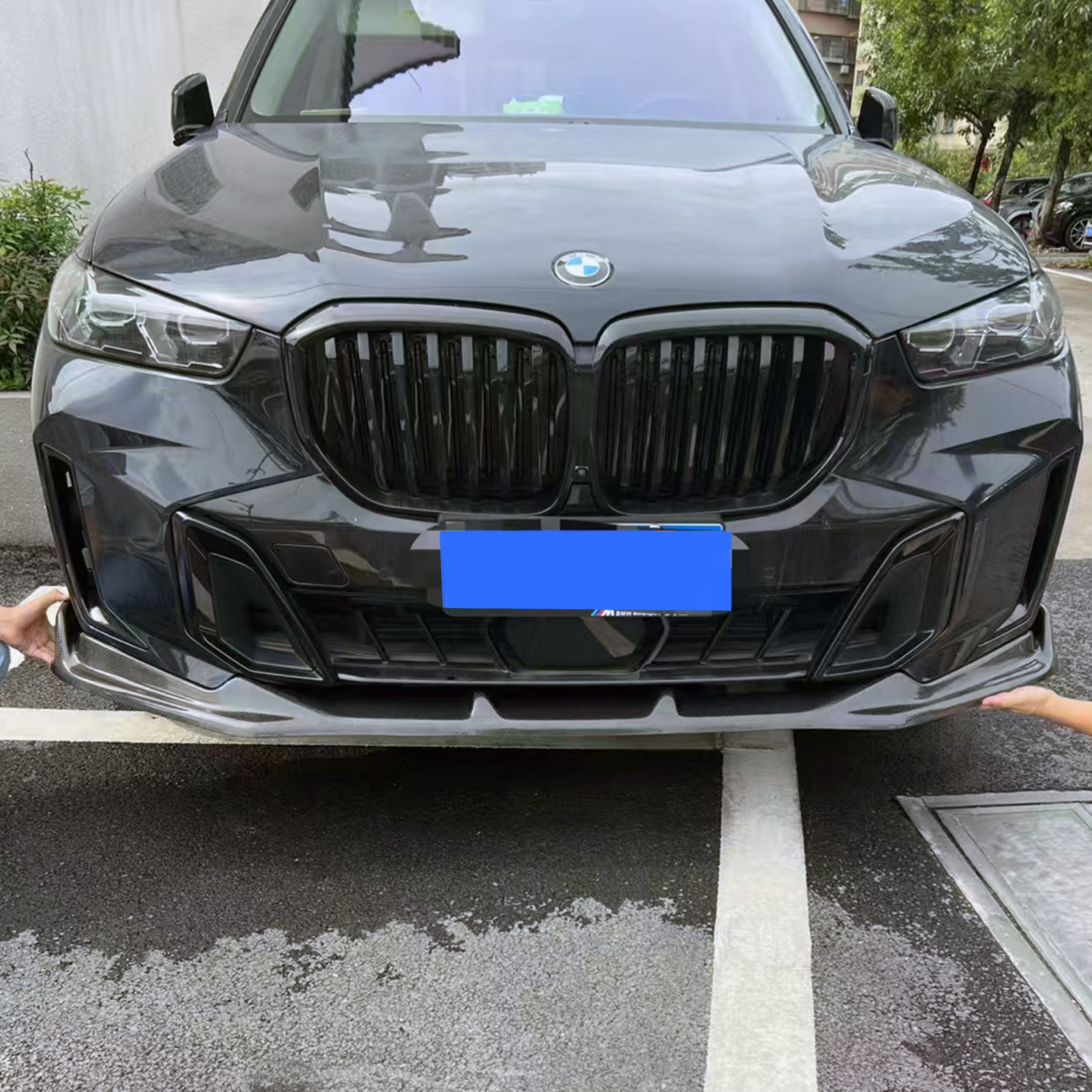 Carbon Fiber Front Lip - BMW X5 G05 LCI 2023+