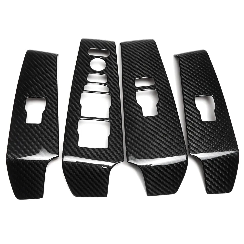 Carbon Fiber Window Lift Switch Panel Cover - Acura Integra A-Spec Type S 2022-2024