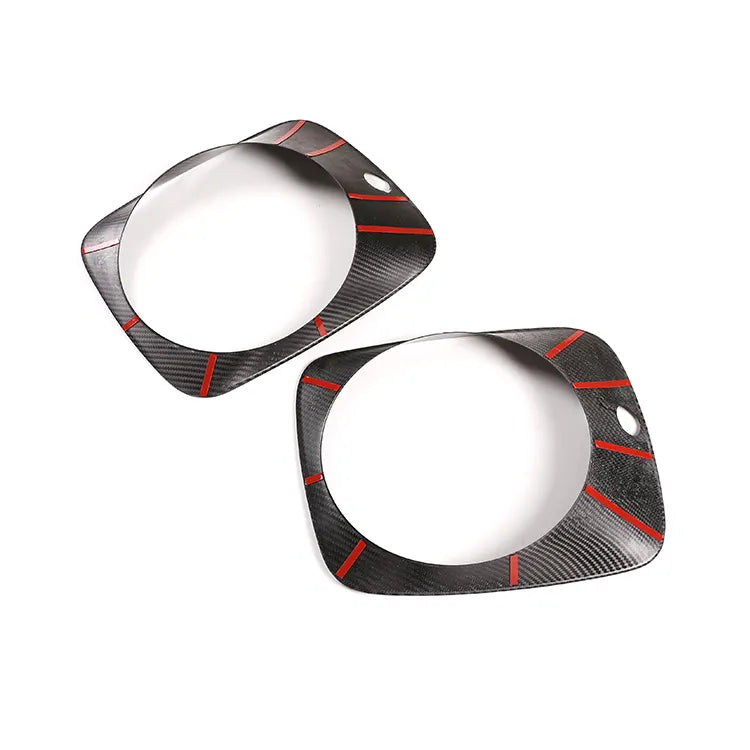 Carbon Fiber Front Headlight Panel Trim - Mercedes-Benz G-Class W463 G63 2019-2023