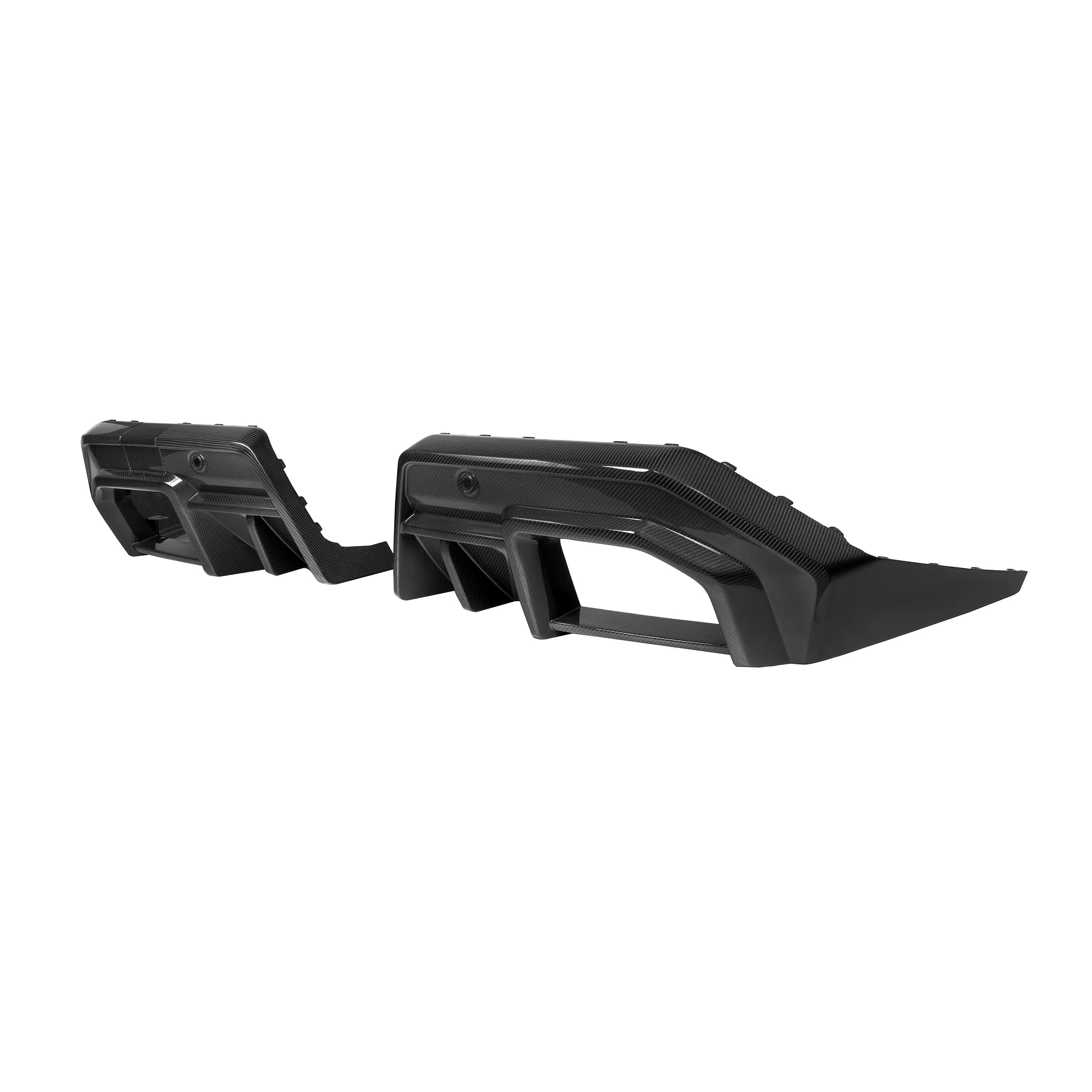 Prepreg Carbon Fiber SQ V1 Rear diffuser - BMW M5 G90 G99 4-Door 2025+