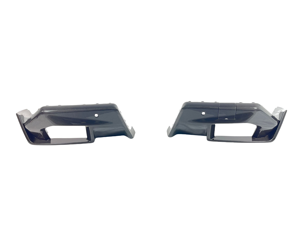 carbon fiber MP Style rear diffuser - BMW G90 M5