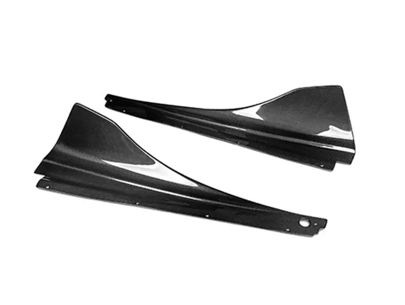 Carbon Fiber V Style Side Skirt Extension -  McLaren 720s/750s