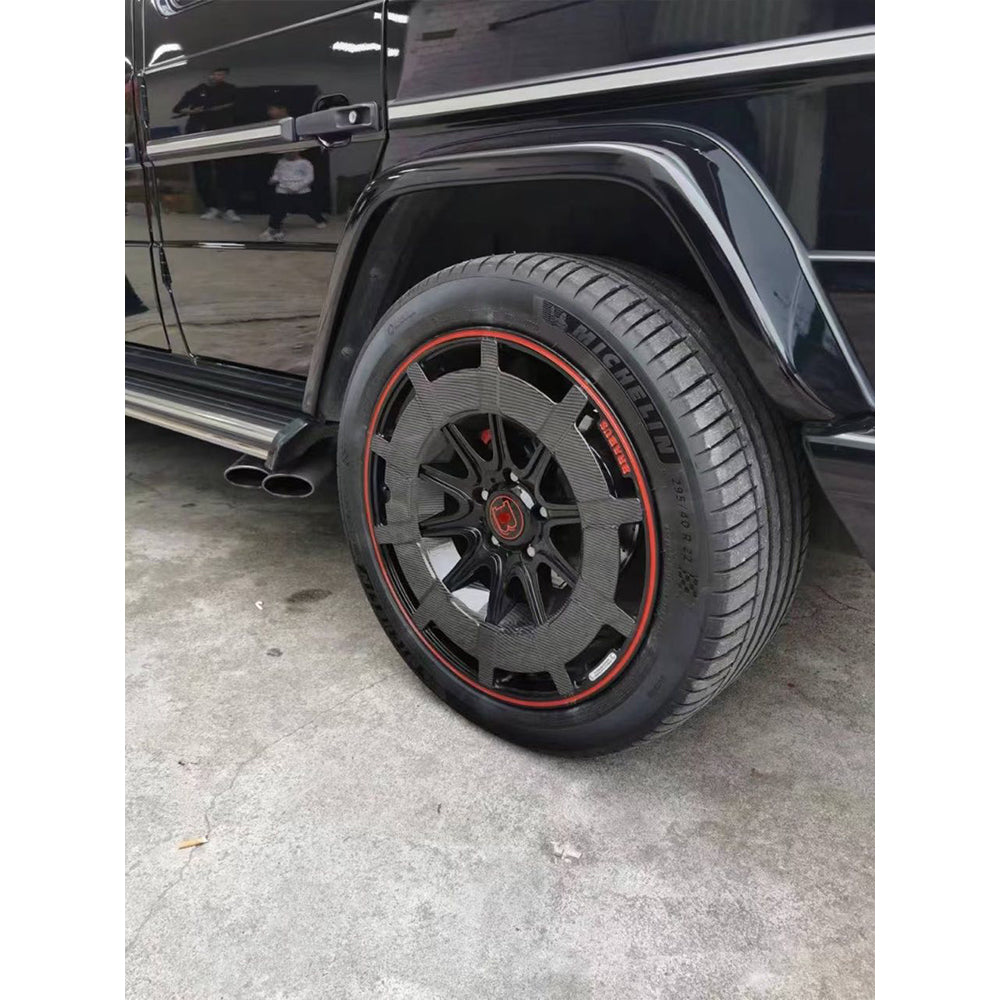Carbon Fiber B Style Wheels - Mercedes G Class W464 900 X167 GLS GLS450 GLS63 G wagon AMG 2020+
