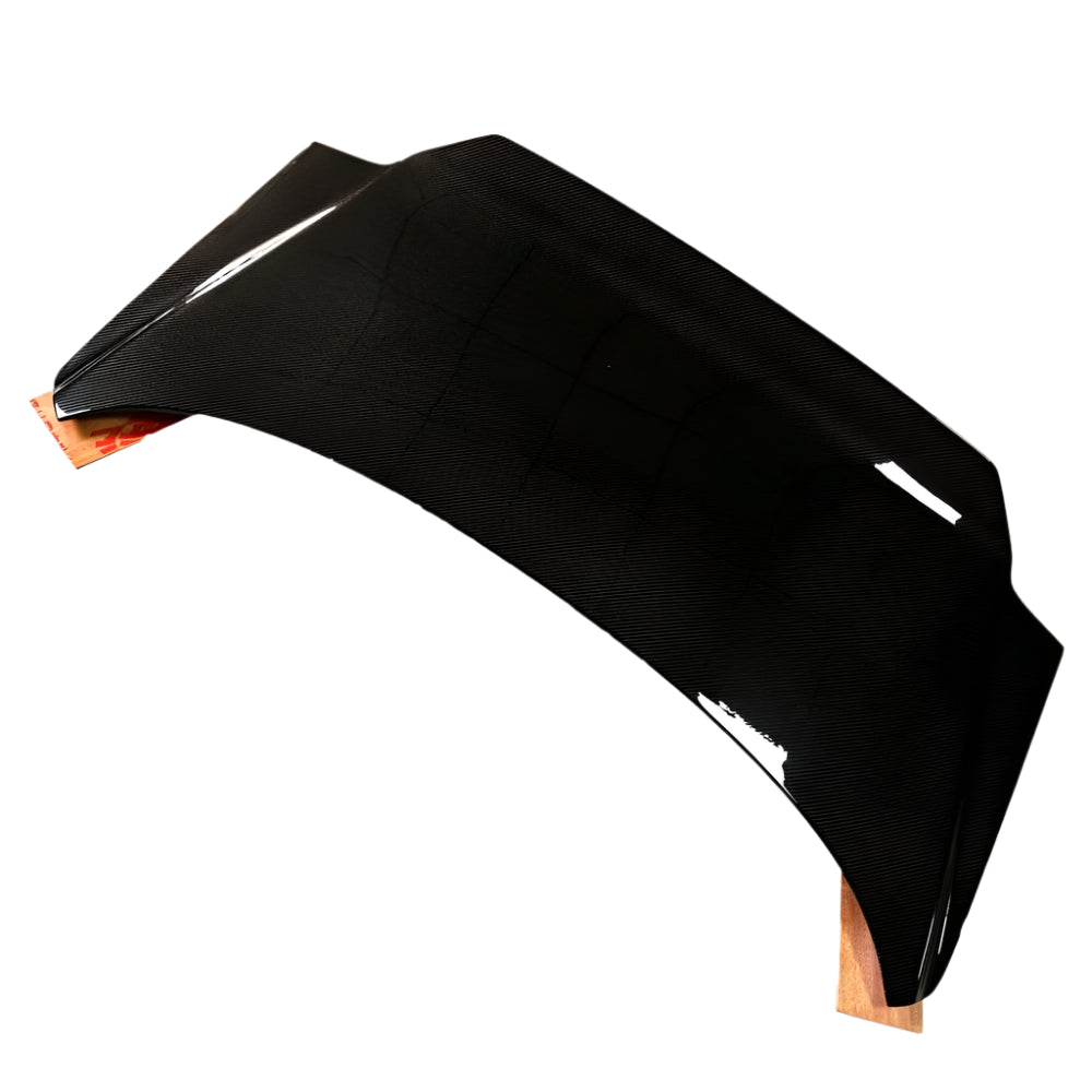 Carbon Fiber Rear DuckBill Trunk w/ with Brake Light Hole, With Key Hole - Nissan Skyline R34 GTR GTT