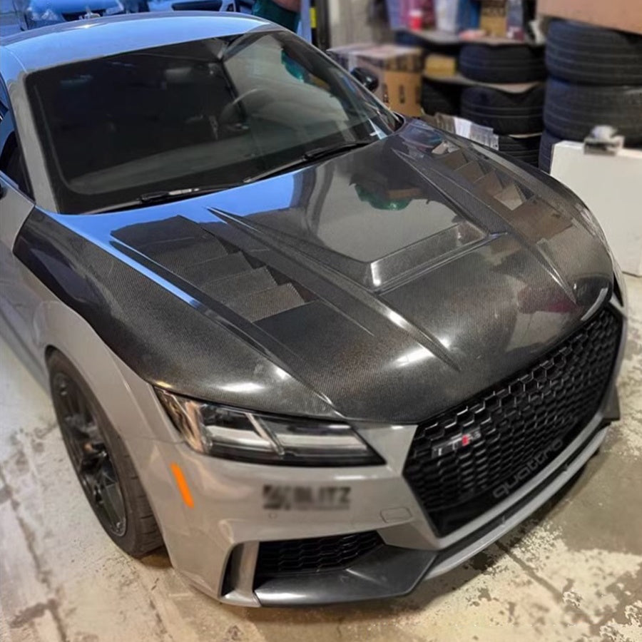 Carbon Fiber Vented Hood Bonnet - Audi TT TTS TTRS MK3 2015-2022