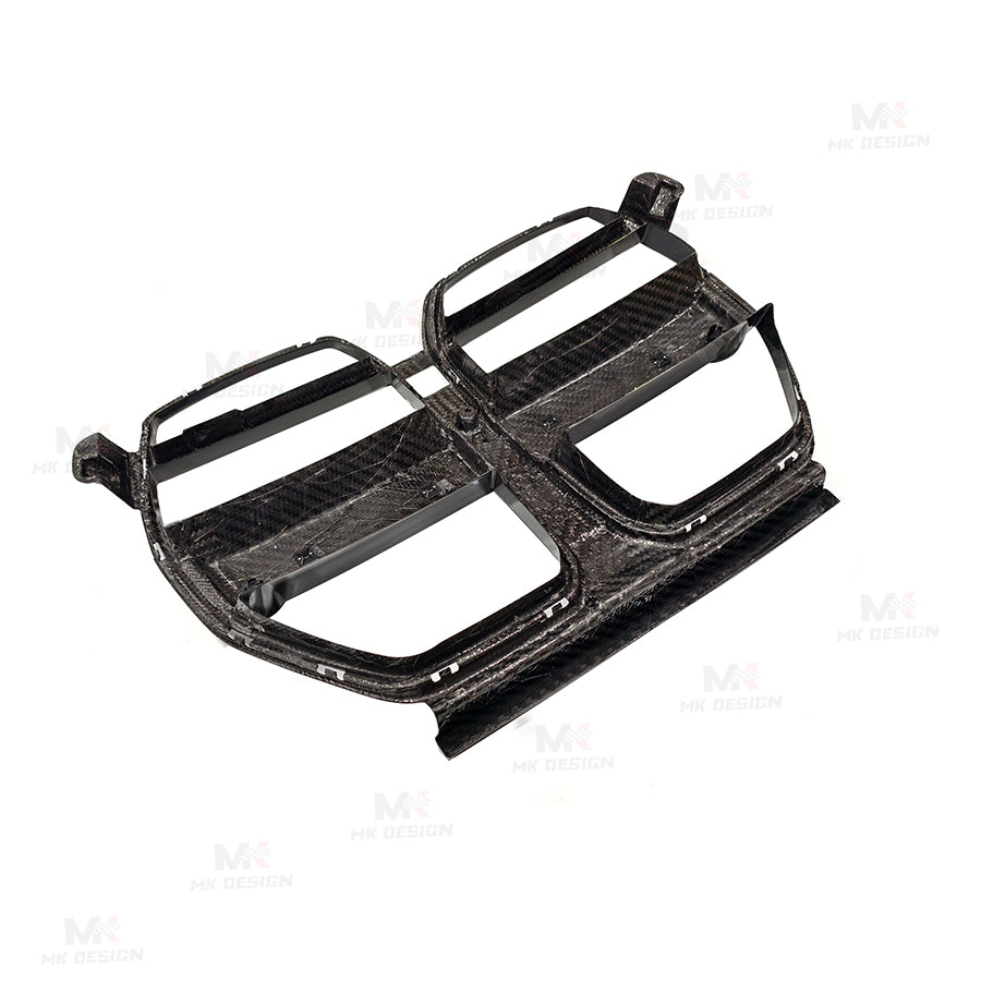 Carbon Fiber Front Grille VR Style V2 replacement set - BMW G80 M3 & G82 / G83 M4