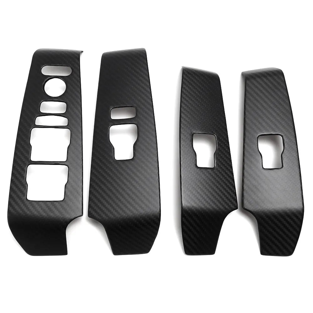 Carbon Fiber Window Lift Switch Panel Cover - Acura Integra A-Spec Type S 2022-2024