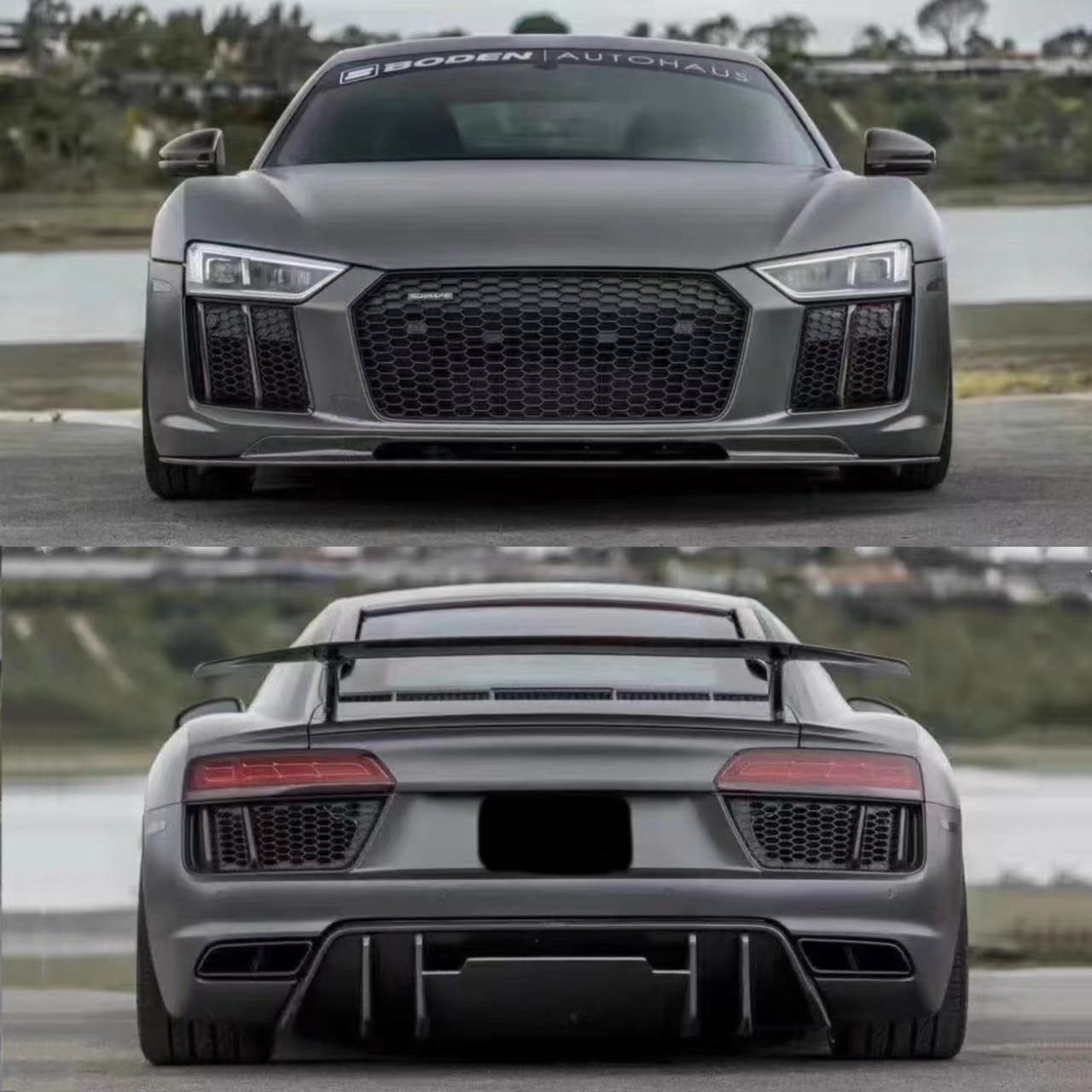 Full Carbon Fiber V-Style R8 Aero Kit - Audi R8 2017-2019