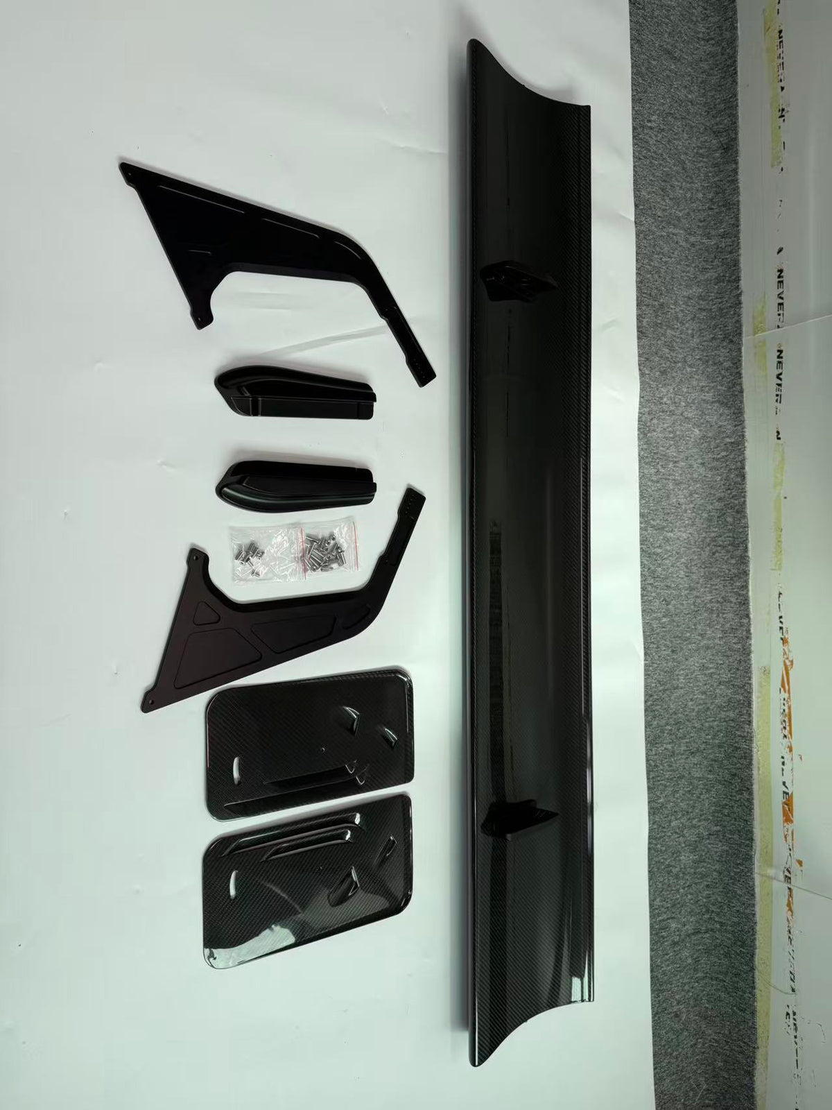 Dry Carbon Fiber V1X VERUS Racing Track Rear Wing Spoiler for BMW G87 M2