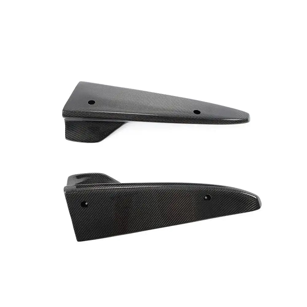 Carbon Fiber Rear Bumper Splitter Canard - Mercedes Benz W205 C63 AMG C300 C400 C43 AMG Sedan 15-19