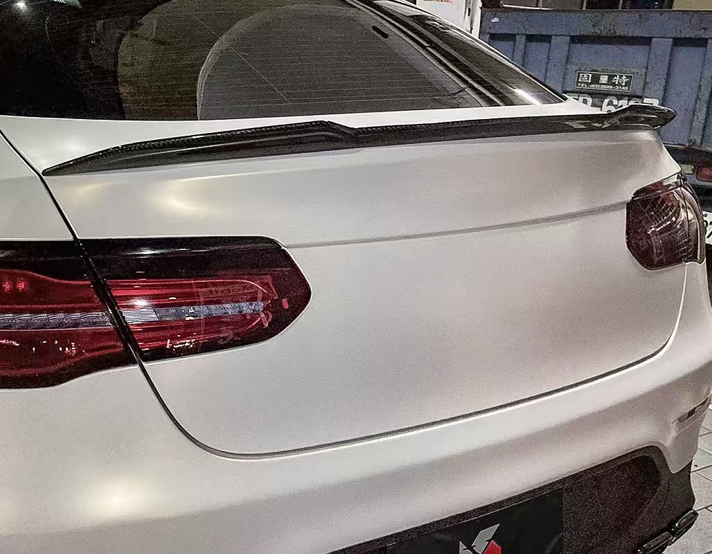 Carbon Fiber V Style Rear Spoiler - Mercedes Benz GLC Class W253