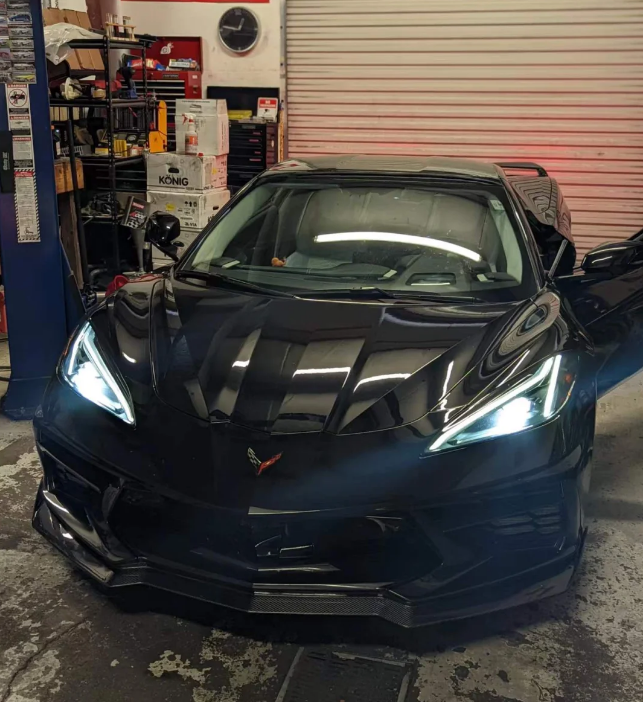 Carbon Fiber Front Splitter lip - Chevrolet Corvette C8 Z51 2020-2021