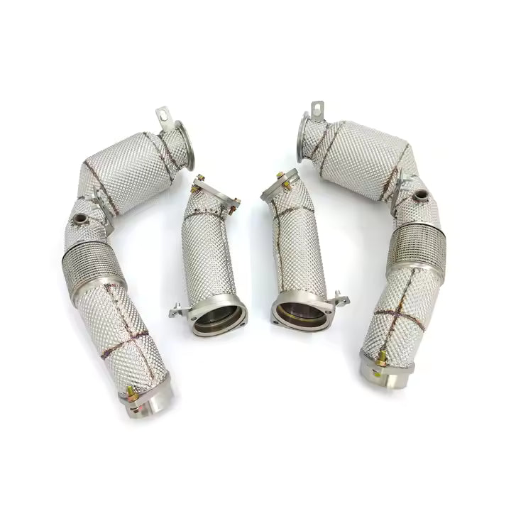 BMW M5 G90 G99 G9x S68 Catless Exhaust Down Pipe