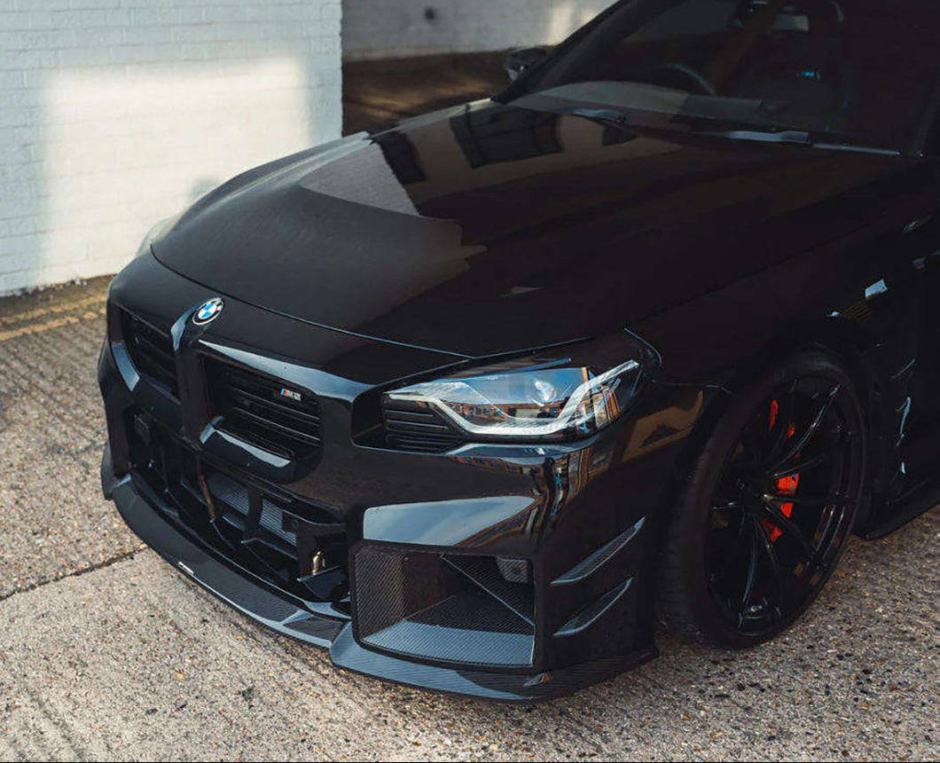 Carbon Fiber Ct Design Front Lip - BMW G87 M2
