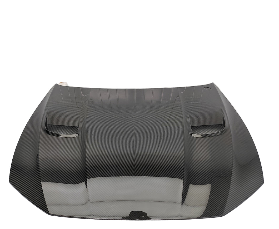 Dry Carbon Fiber Hood Engine Cover  Bonnet - Audi RS6 C8 19+