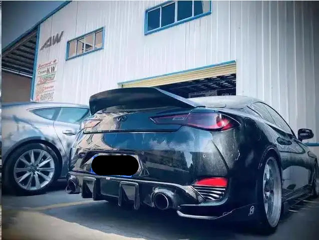 Carbon Fiber Agressive Spoiler - Infiniti Q60