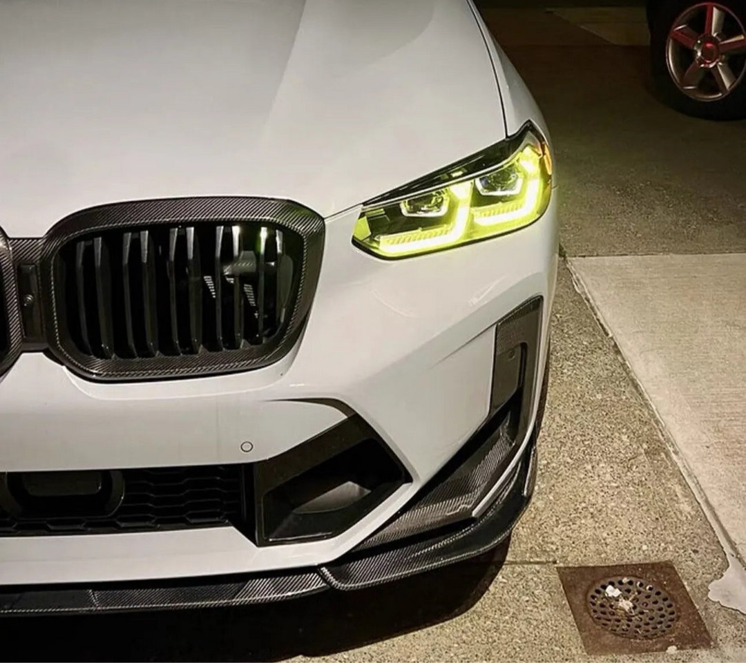 Carbon Fiber Front Bumper Lower Air Vent Duct - BMW X3M F97 X4M F98