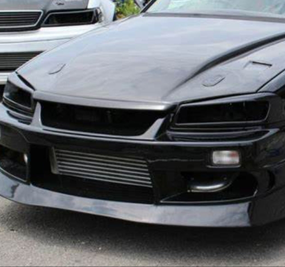 Nissan Skyline R34 GTT GTR Carbon Fiber Vented Headlight Replacement Delete (left)