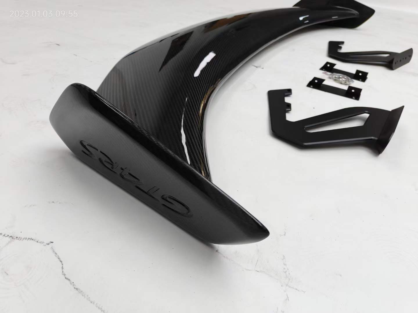 GT4RS Style Carbon Fiber Rear Spoiler Wing - Porsche 718 (981 & 987) Boxter / Cayman