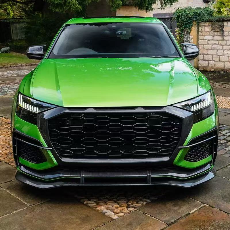 Carbon Fiber Front Lip Splitter for Audi RSQ8 Sport 2019-2023