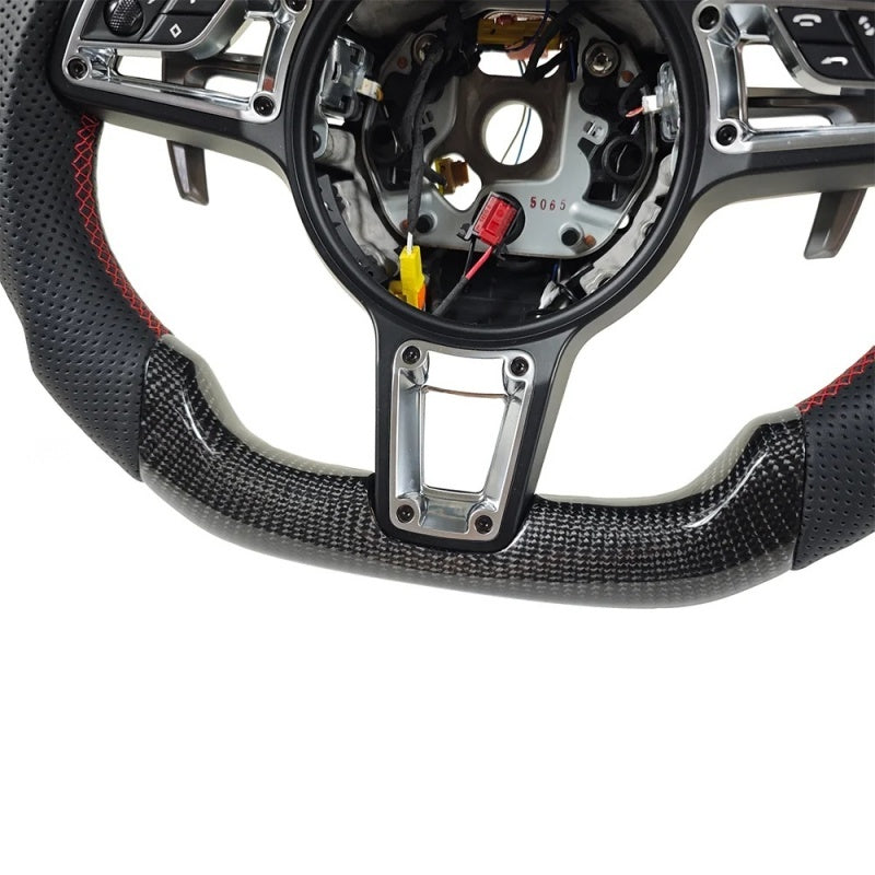 Full Custom Steering Wheel - Porsche Porsche 718 981 991 992 Macan Panamera 971 Cayenne Taycan Boxster Cayman GT