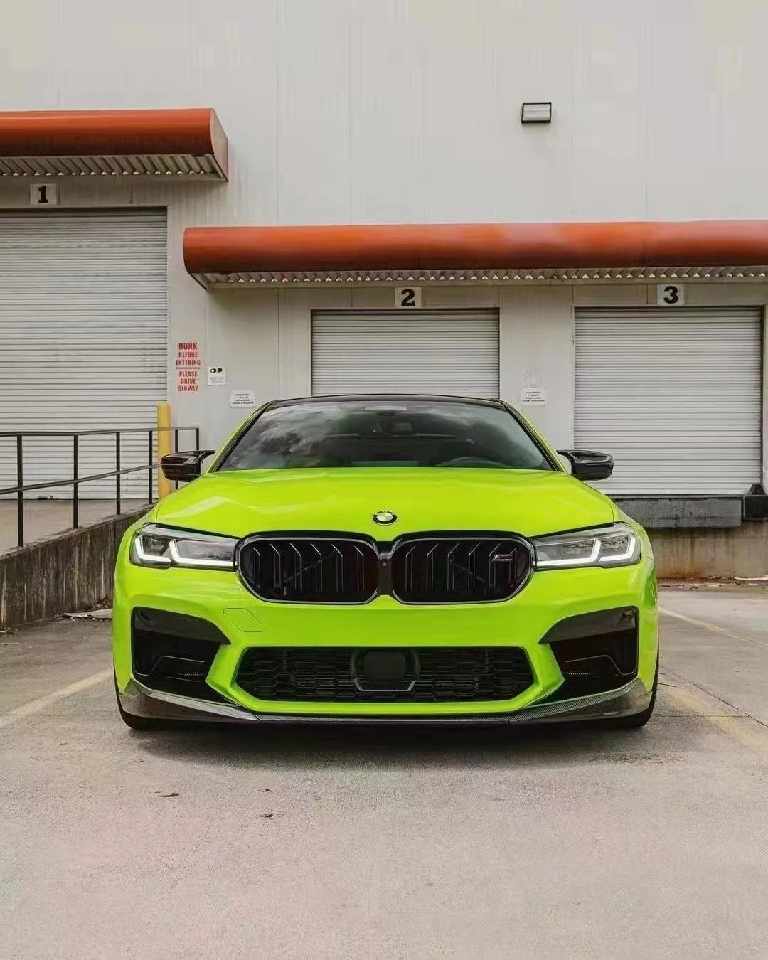 MP Style Carbon Fiber Front Lip - BMW F90 LCI/G30 M5