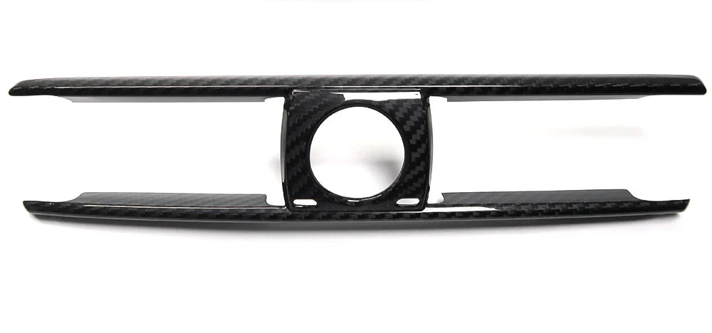 Carbon Fiber Center  Interior Air vent clock trim - Lexus IS IS250 IS300 2017 2018 facelift
