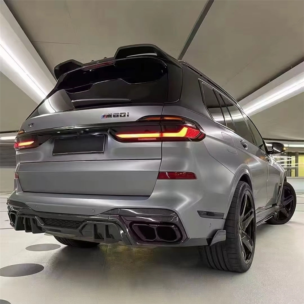 Carbon Fiber LD Style Roof Spoiler - BMW X7 G07