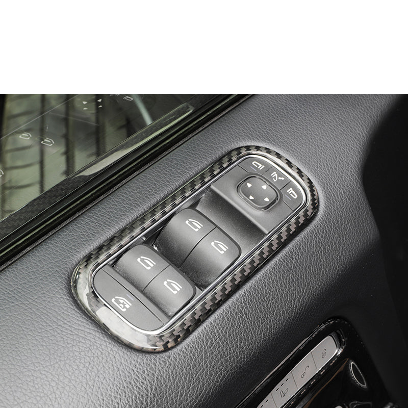 Carbon Fiber Interior Window Selector Trim - Mercedes Benz G CLASS W464 W463A W465