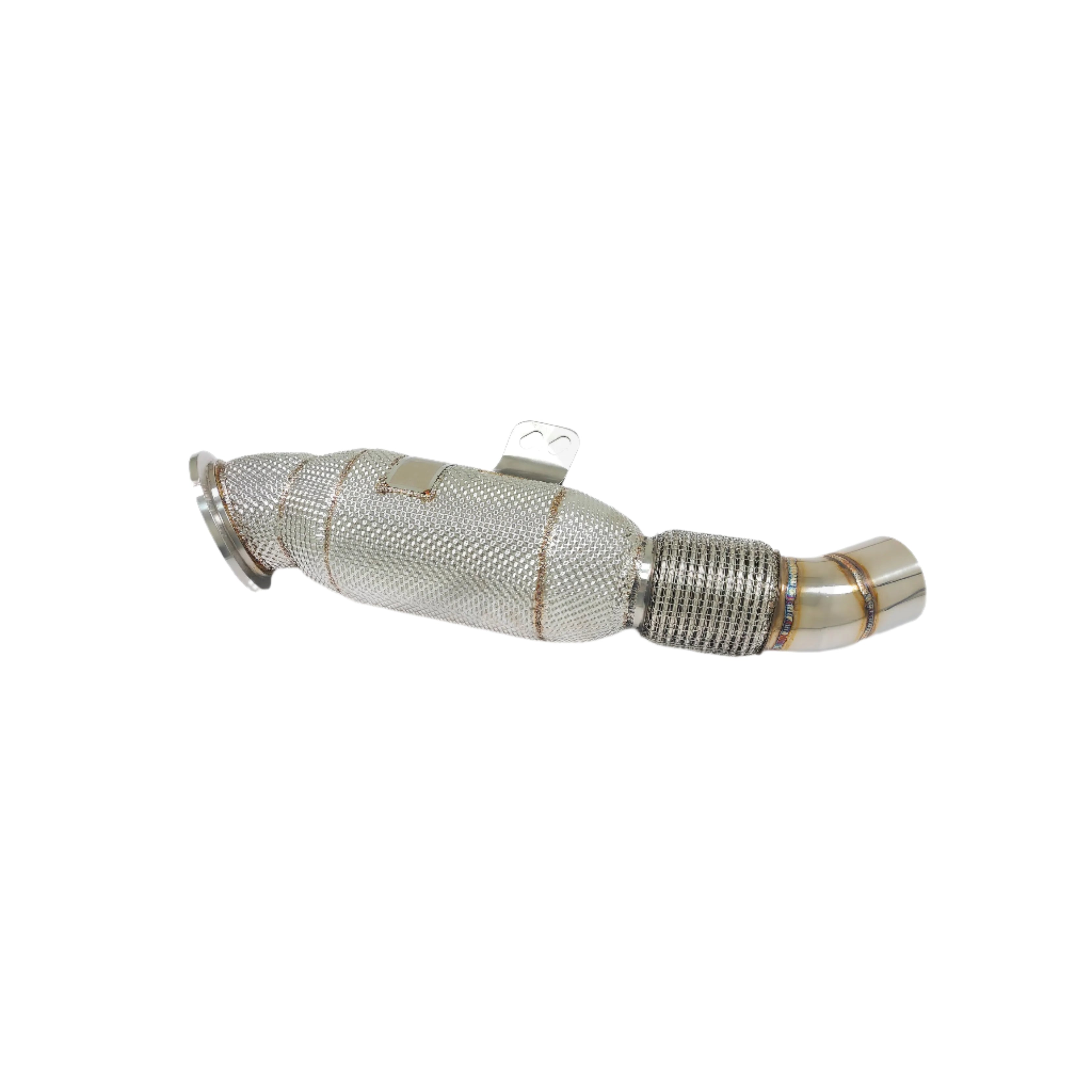 B58 Performance High Flow Catted Down Pipe w/ heatshield - BMW G01 G02 X3 X4 M40i B58 3.0T