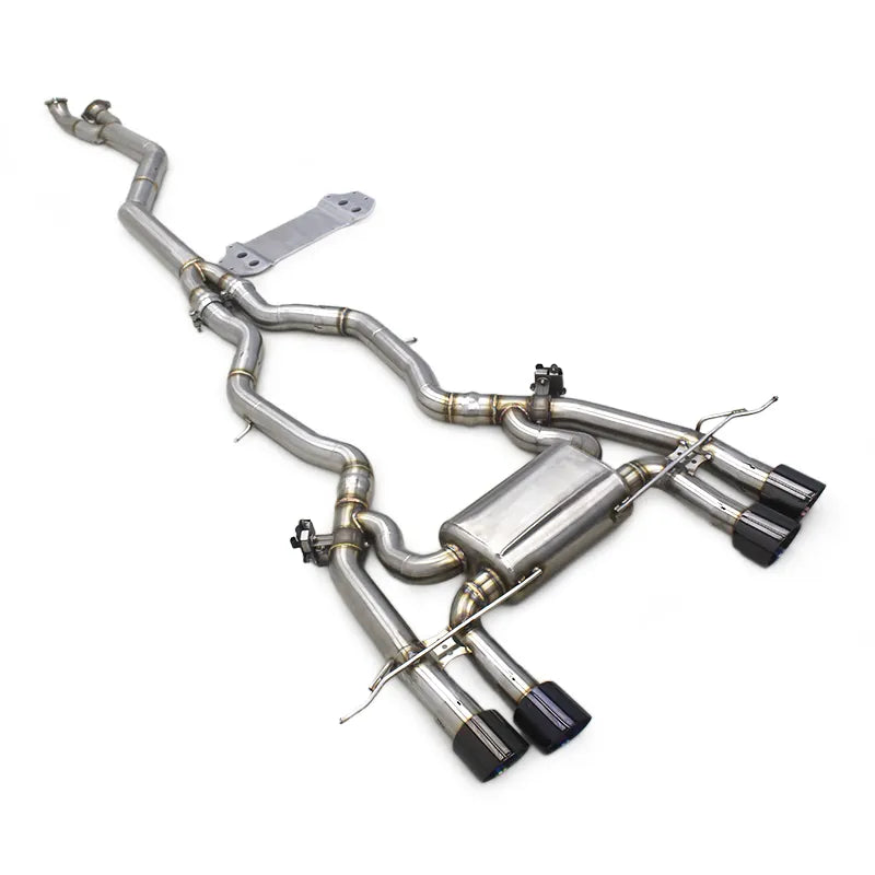 Stainless Steel Catback Valvetronic System w/ Brace - BMW M2 G87