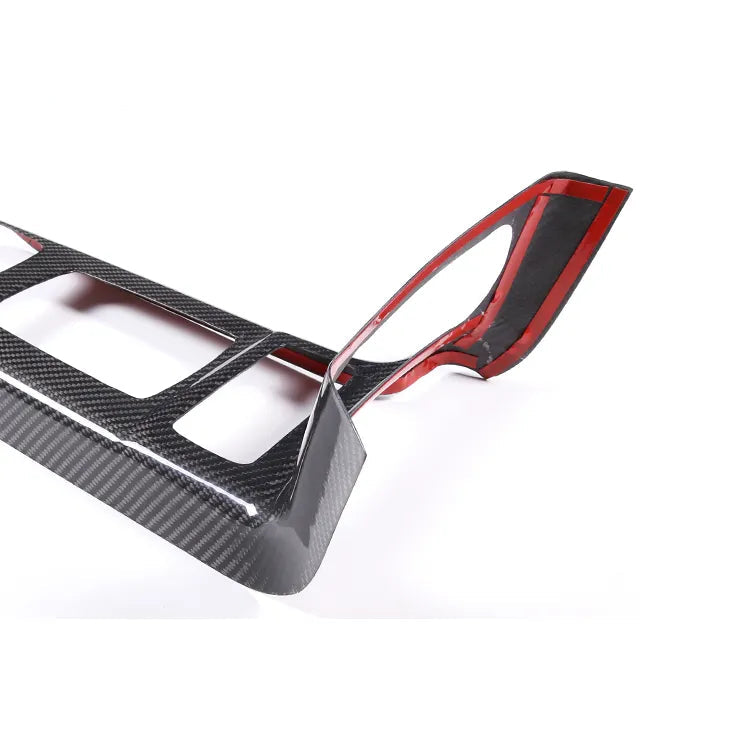 Carbon Fiber Center Console Gear Shift Panel Cover - Mercedes Benz G-Class W463 2012-2018