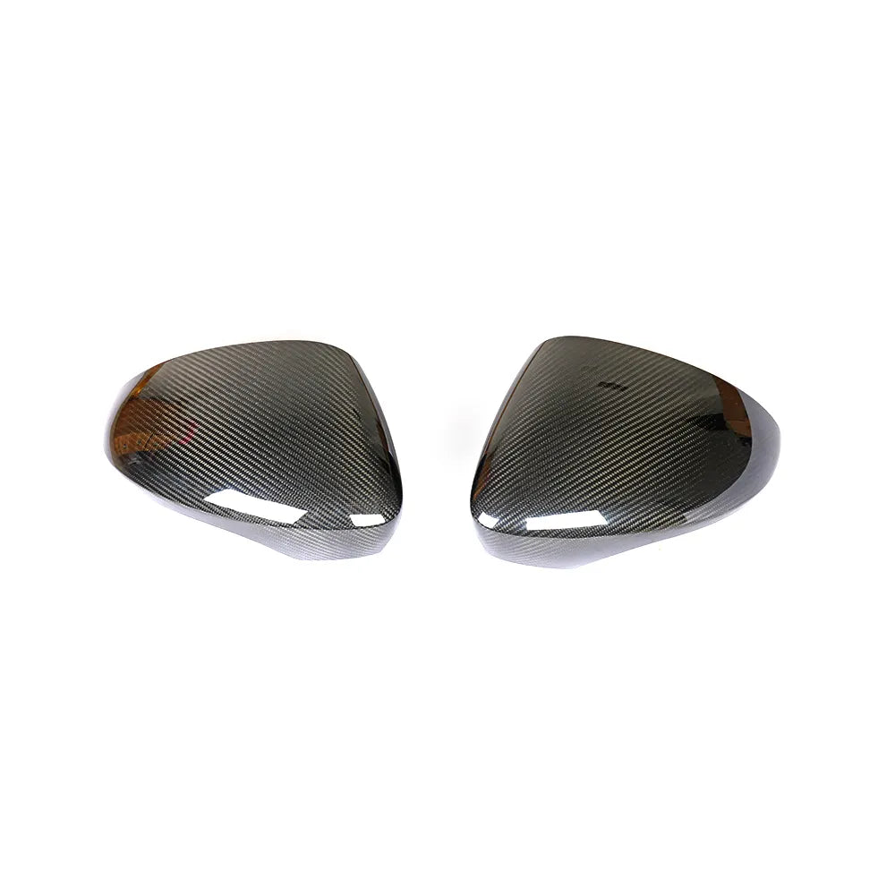 Carbon Fiber Mirror Covers - Porsche Panamera 971 GTS Sport Turbo Hatchback 4-Door 17-19