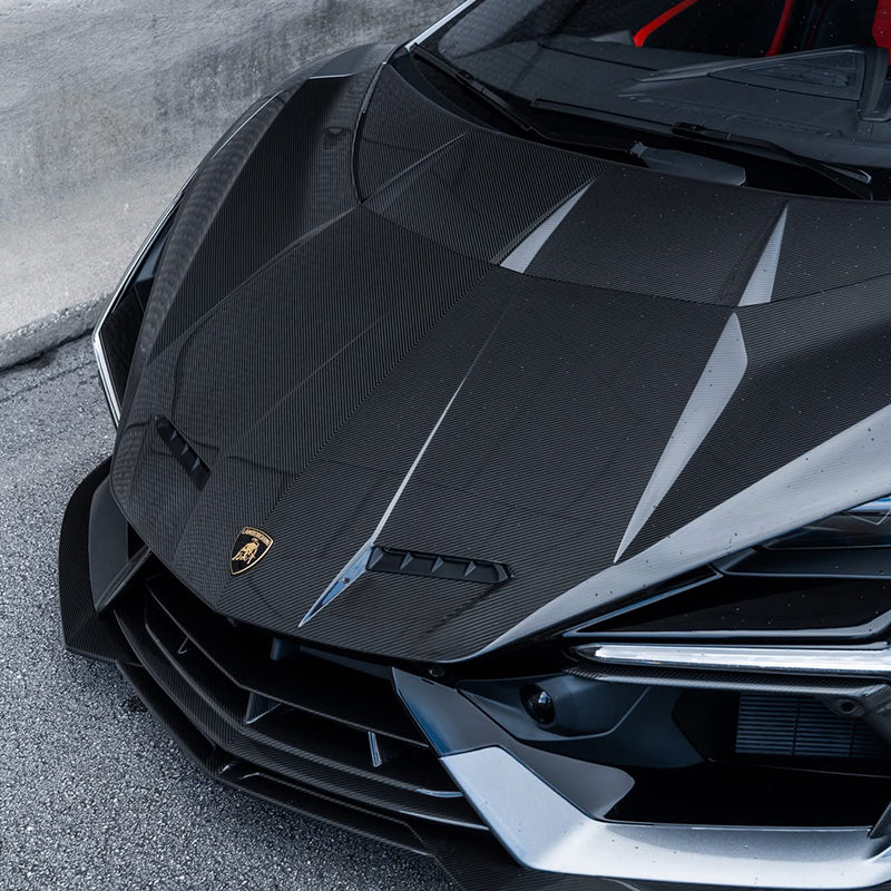 Carbon Fiber Hood Bonnet 10 Style Cover Replacement - Lamborghini Revuelto