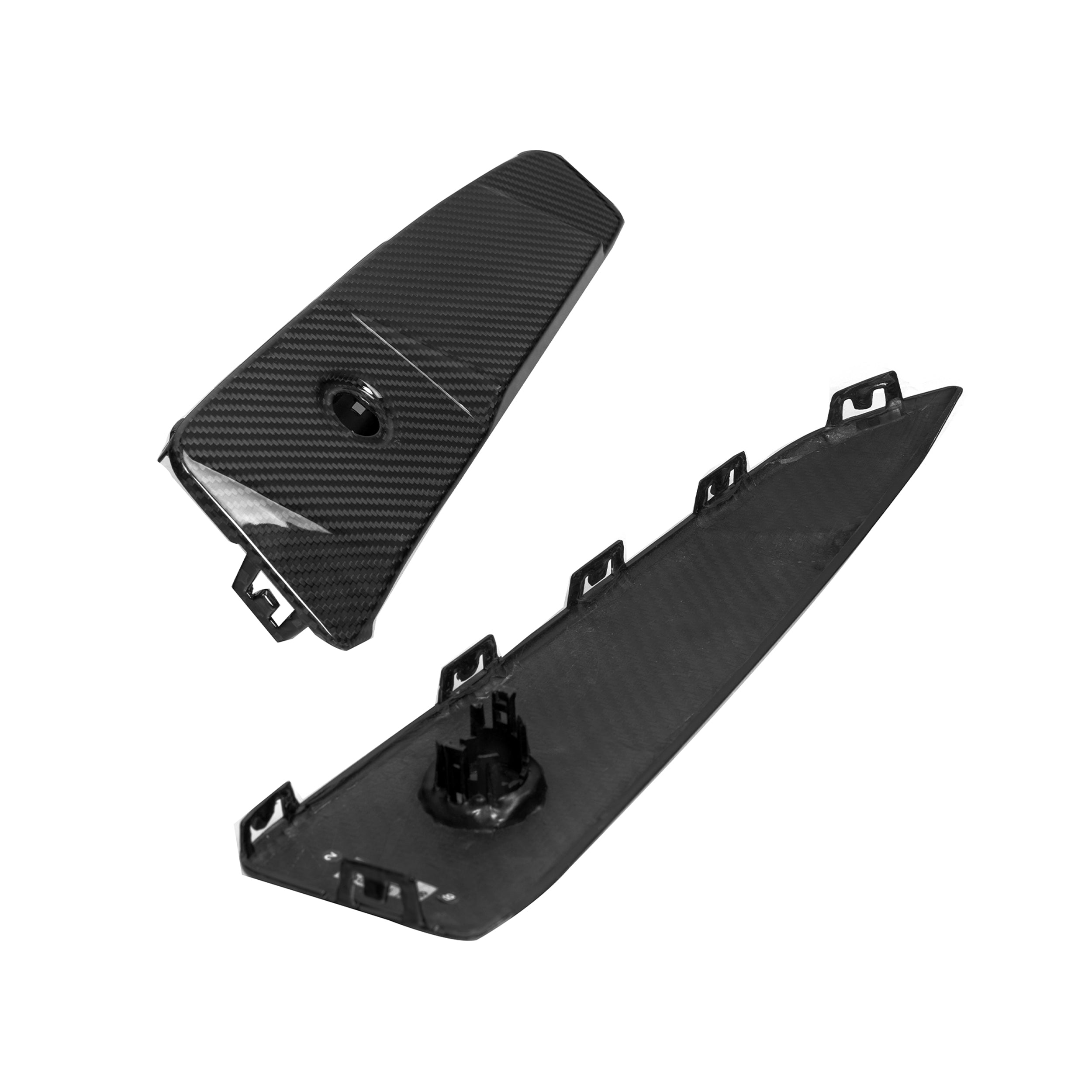 Carbon Fiber Rear Corner Canard Replacement Trim- BMW X3 G45 G48 2025+