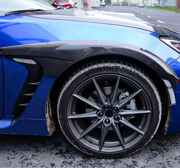 Carbon Fiber Front Fender Flare Wheel Arch - Toyota GR86 / Subaru BRZ