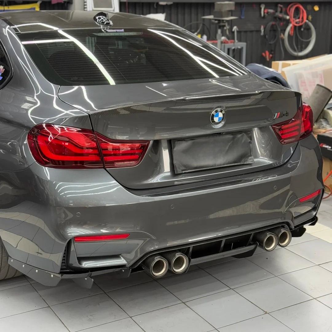 VRS Style Carbon Fiber Rear Diffuser - BMW F80 M3 & F82 / F83 M4
