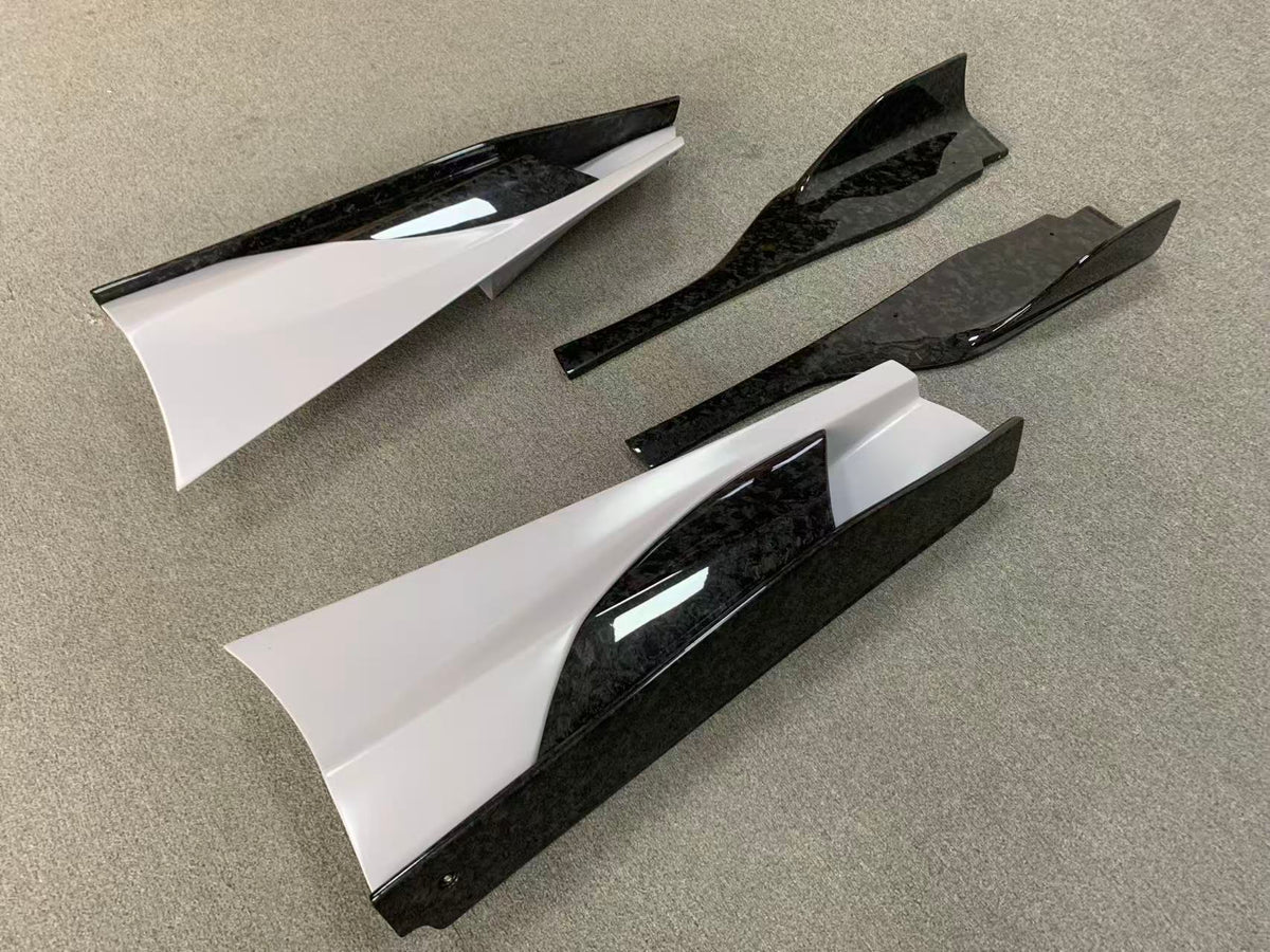 Carbon Fiber 765LT Style Side Skirts - McLaren 720S